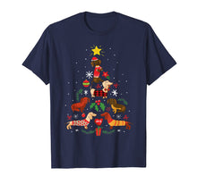 Load image into Gallery viewer, Funny Dachshund Christmas Tree Shirt Ornament Decor Gift