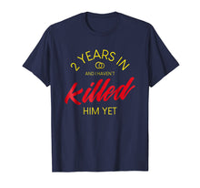 Load image into Gallery viewer, 2nd Wedding Anniversary Gifts for Her tshirt 2nd Year Annive