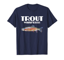 Load image into Gallery viewer, Trout Fishing Shirt - Steelhead Rainbow Trout Whisperer Gift