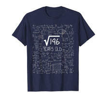 Load image into Gallery viewer, Square Root of 196: 14 Years Old, 14th Birthday Gift T-Shirt