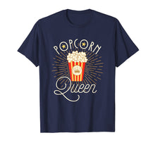 Load image into Gallery viewer, Popcorn Lover Girl Shirt Popcorn Queen Snack Gift T-shirt