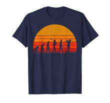 Load image into Gallery viewer, Evolution Golf Shirt Golfer Funny Retro T shirt Gilt