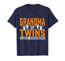Load image into Gallery viewer, Mens Fathers Day shirt New Grandma of Twins Gift Twin Boy Girl