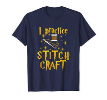 Load image into Gallery viewer, I Practice Stitch Craft Cross Stitch T-Shirt Funny Gift