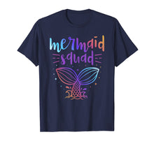 Load image into Gallery viewer, Mermaid Squad Matching Birthday Party T-Shirt
