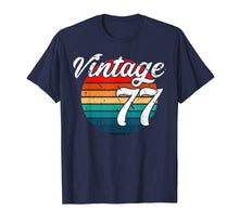 Load image into Gallery viewer, 1977 Retro Vintage 42th Birthday Gift T Shirt