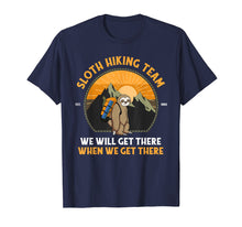 Load image into Gallery viewer, Sloth Hiking Tshirt, Sloth Hiking Team T-shirt