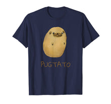 Load image into Gallery viewer, Pugtato Pug Potato Cute Gift Funny T-Shirt Men Boy Dog Lover