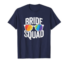 Load image into Gallery viewer, Bride Squad Shirt - LGBT Pride Rainbow Flag Bachelorette