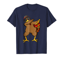 Load image into Gallery viewer, Funny Dabbing Turkey Thanksgiving T Shirt Outfit Clothes