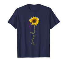 Load image into Gallery viewer, epilepsy awareness t shirt with sunflower gift men women kid