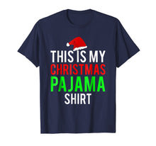Load image into Gallery viewer, Christmas Pajama T Shirt family xmas pajamas jammies fun tee
