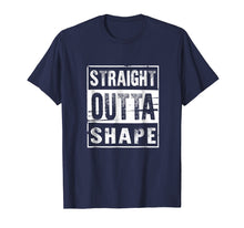 Load image into Gallery viewer, Straight Outta Shape Workout Funny - Unisex T-Shirt
