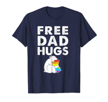 Load image into Gallery viewer, Free Dad Hugs T Shirt LGBT Bear Pride