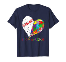 Load image into Gallery viewer, Baseball Autism Awareness T-Shirt