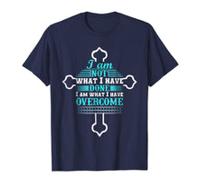 Load image into Gallery viewer, Celebrate Recovery T-Shirt Christian Cross Tee with Quotes.