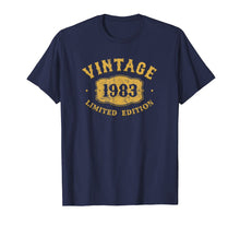Load image into Gallery viewer, 36 Years Old 36th B-day Birthday Vintage Gift 1983 T-Shirt