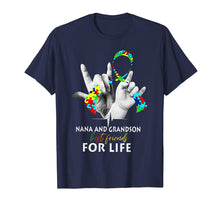Load image into Gallery viewer, Nana And Grandson Best Friends For Life Ribbon Autism Shirt