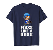 Load image into Gallery viewer, Floss Like A Boss Baseball Flossing T-Shirt for men, women