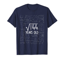 Load image into Gallery viewer, Twelve Years Old Shirt 12th Party 12 Twelfth Square Root 144