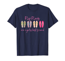 Load image into Gallery viewer, Beach T-Shirt Flip Flops Are a Girls Best Friend Shoe Shirt