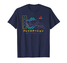 Load image into Gallery viewer, Playstation Checker Neon 90's T-shirt