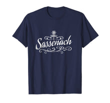 Load image into Gallery viewer, Sassenach Flourish Highlander English Scottish T-Shirt
