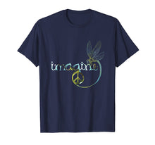 Load image into Gallery viewer, Dragonfly Imagine Hippie T Shirt For Women Men