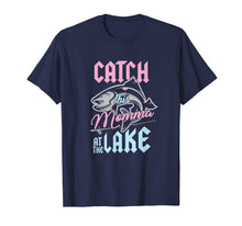 Load image into Gallery viewer, Catch This Momma At Lake Fishing Canoe Fisherwoman T-Shirt