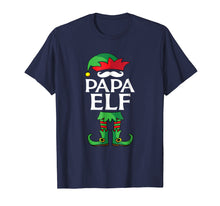 Load image into Gallery viewer, Papa Elf Costume Christmas Holiday Matching Family T-shirt