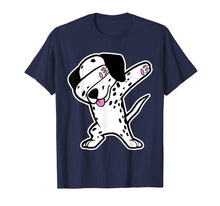 Load image into Gallery viewer, Dalmatian Dabbing Tshirt Funny Dalmation Dab Dog Dance Shirt