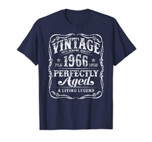 Load image into Gallery viewer, Made In 1966 Vintage T-Shirt 53rd Birthday 53 Years Old