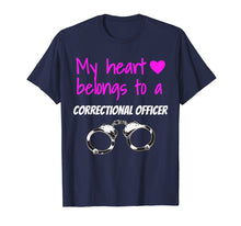 Load image into Gallery viewer, Correctional Officer Wife T Shirt Corrections Girlfriend Tee