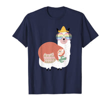 Load image into Gallery viewer, Funny Sloth Riding llama Alpaca T-Shirt