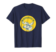 Load image into Gallery viewer, Teddy Roosevelt Shirt Bull Moose Party Campaign Tee
