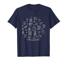 Load image into Gallery viewer, Barista Coffee Tools T Shirt Cool Gift For Barista