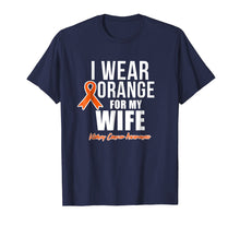 Load image into Gallery viewer, Kidney Cancer Shirt I Wear Orange for My Wife Awareness