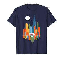 Load image into Gallery viewer, Chicago Illinois Skyline Color Modern Souvenir Gift T-Shirt