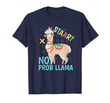 Load image into Gallery viewer, STAAR Test No Prob Llama Teacher Exam Testing T-Shirt Gifts
