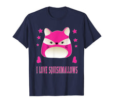 Load image into Gallery viewer, Funny Pink Love Squishmallows Fox Girls Womens T-Shirt