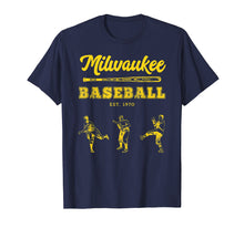 Load image into Gallery viewer, Classic Milwaukee Baseball Fan Retro T-Shirt