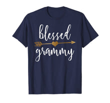 Load image into Gallery viewer, Cute Gold Arrow Blessed Grammy Shirt Thanksgiving Shirt