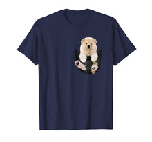 Load image into Gallery viewer, chow chow pocket t-shirt dog lover, dog cute, dog gift