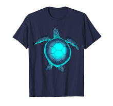 Load image into Gallery viewer, Turquoise Blue Sea Turtle Watercolor Lover Gift Cool T-shirt