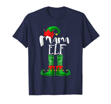Load image into Gallery viewer, Mama Elf Matching Family Christmas Pajama Shirt Gift Women