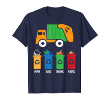 Load image into Gallery viewer, Garbage Recycling Trash Truck Kid Boy Toddler Gift T Shirt