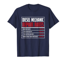 Load image into Gallery viewer, Diesel Mechanic Shirt - Repair Rates