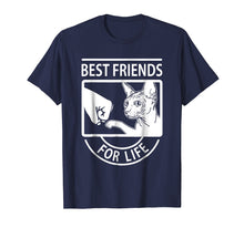 Load image into Gallery viewer, Sphynx Cat - Best Friends For Life T-shirt