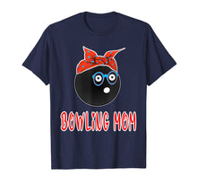 Load image into Gallery viewer, Funny Bowling Mom Wears Bandana Gift Shirt Mothers Day 2019