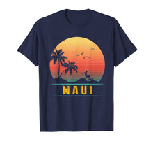 Load image into Gallery viewer, Maui Island Beach Vintage Retro T-Shirt - 70s Surf Tee